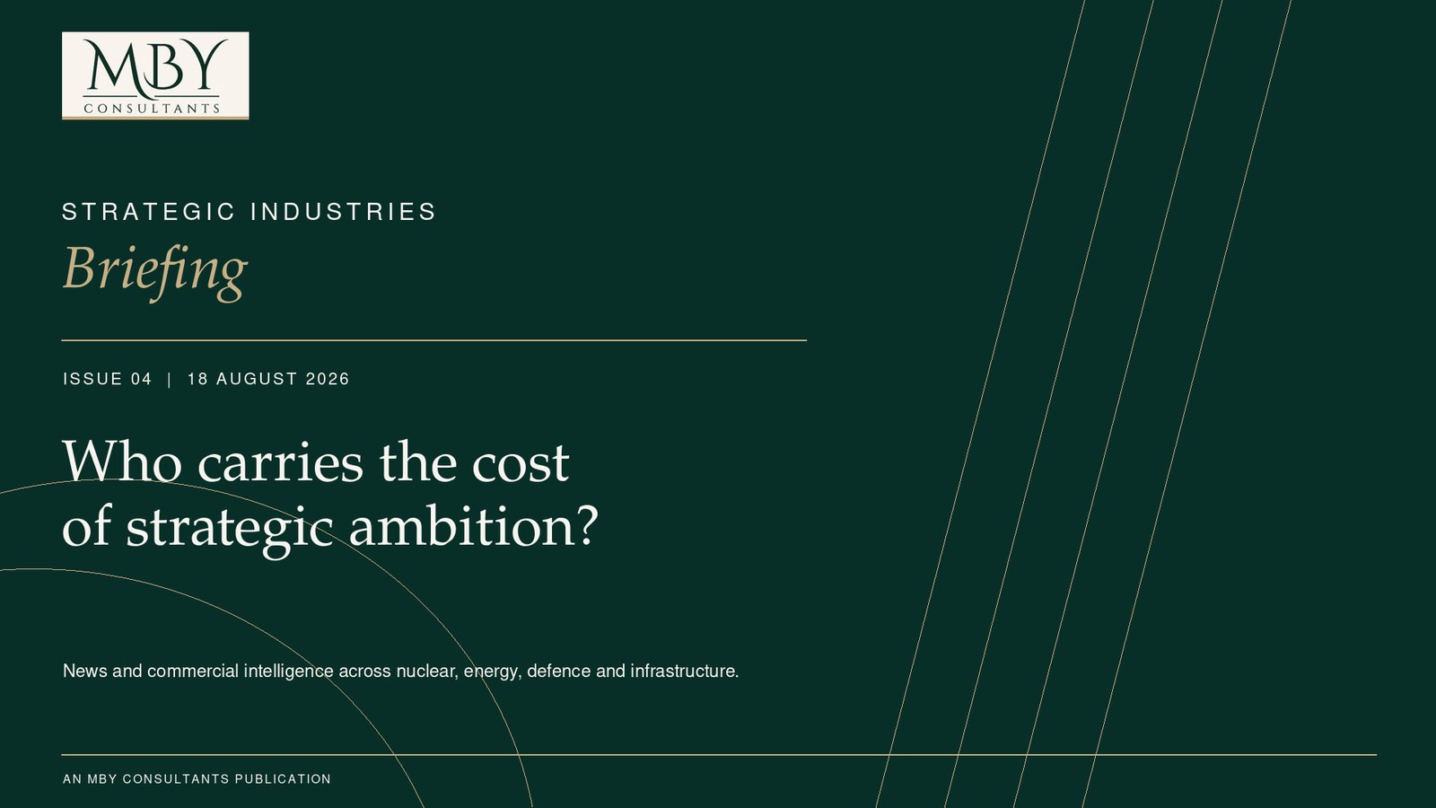 Who carries the cost of strategic ambition?