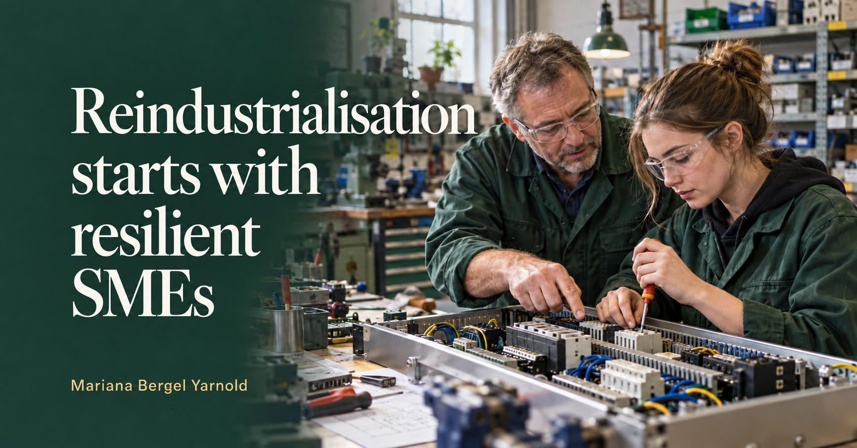 Reindustrialisation starts with resilient SMEs