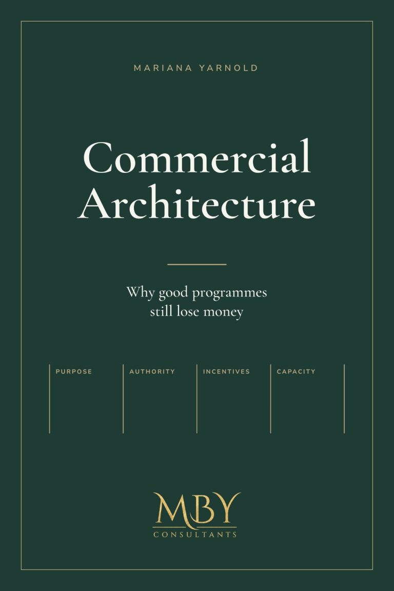 Commercial Architecture by Mariana Yarnold, book cover.